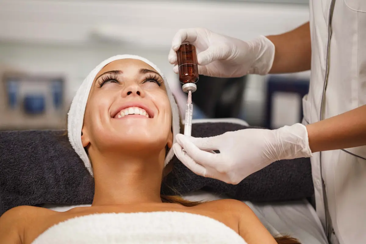 Microneedling skin booster treatment at Inga's Secrets Aesthetics Northampton